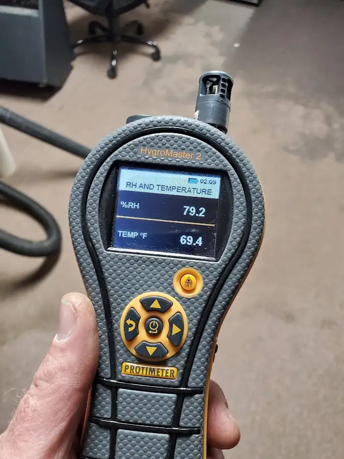 Moisture meter humidity assessment for Mold Remediation & Removal in Antioch